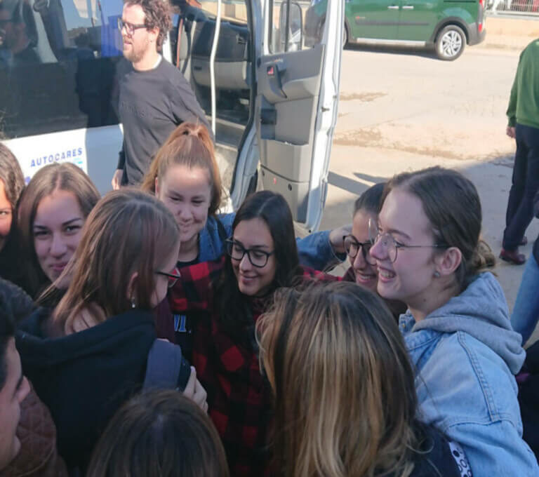 DESPEDIDA DE ALUMNOS ALEMANES