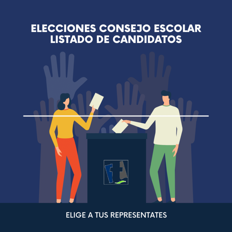 LISTADO DE CANDIDATOS AL CONSEJO ESCOLAR