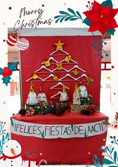 LOS ALUMN@S DEL PROGRAMA FORMATIVO PROFESIONAL DE ACTIVIDADES AUXILIARES DE COMERCIO PRESENTAN SU PRIMER ESCAPARATE PARA DAR LA BIENVENIDA A LA NAVIDAD