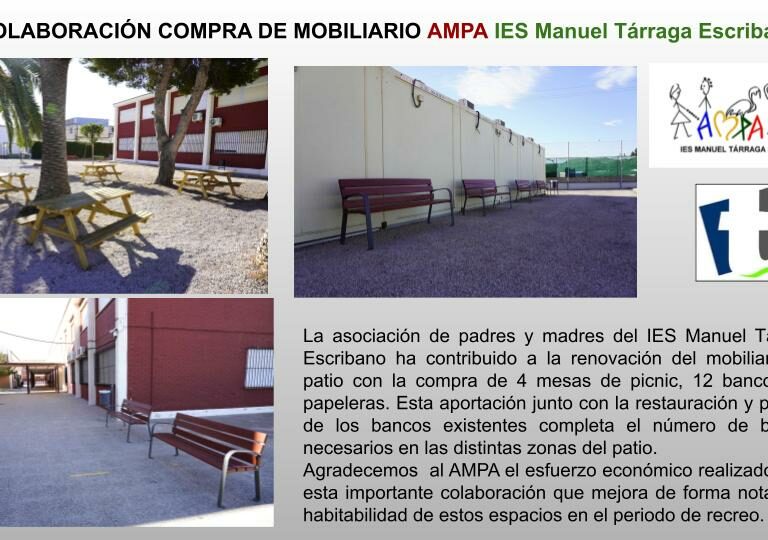 COLABORACIÓN COMPRA DE MOBILIARIO