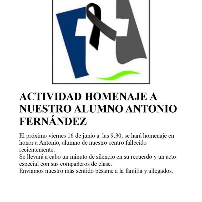 HOMENAJE A ANTONIO FERNÁNDEZ